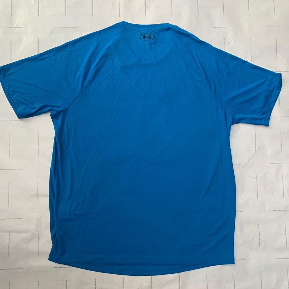 Under Armour Men's Tech Tee - Vibrant Blue - Brand New - Size L/G/G - Picture 2 of 6